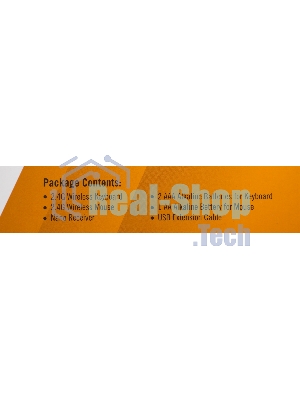 Комплект клавиатура+мышь A4Tech 3000NS беспроводной, USB, 1200 DPI, чёрный
