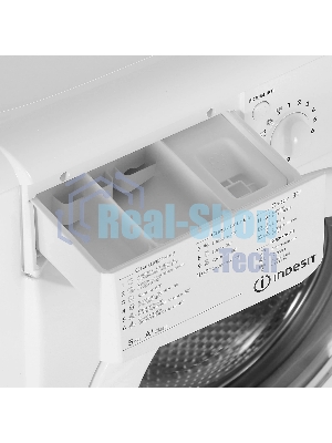 Стиральная машина Indesit IWSD 51051 CIS белый, загрузка фронтальная 5 кг, 1000 об/мин., класс: А
