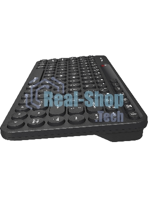 Клавиатура беспроводная A4Tech Fstyler FBK36C AS, USB, Bluetooth/Радиоканал, черный