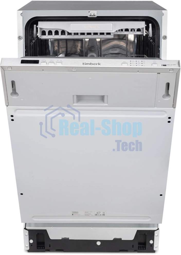 Посудомоечная машина Timberk Set&Dry T-DW45BI103 серебристый (узкая)
