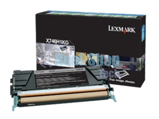 Картридж лазерный Lexmark X746H1KG черный для Lexmark X746de\nLexmark X748de\nLexmark X748dte 12к