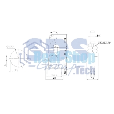 Тумблер Rexant 24V 25А (3c) ON-OFF однополюсныйс красной LED подсветкой