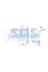 Тумблер Rexant 24V 25А (3c) ON-OFF однополюсныйс красной LED подсветкой