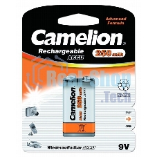Аккумулятор Camelion 9V-250 mAh Ni-Mh BL-1 аккум-р,9В 5014