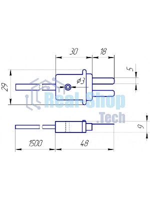 Реле уровня PZ-828 (одноуровневый монтаж на DIN-рейке 35мм 230В AC 16А 1перкл. IP20) F&F EA08.001.001