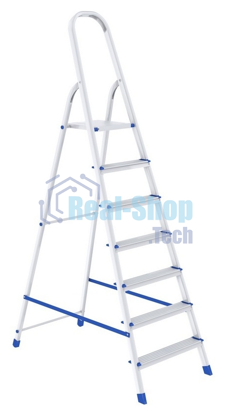 Стремянка Сибртех 7 ступеней алюминиевая
