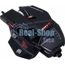 Мышь проводная Mad Catz R.A.T. 6+ черный, 12000 dpi, USB, кнопки - 11