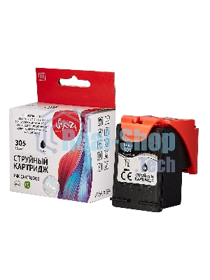 Картридж струйный Sakura 3YM61AE (№305 Black) для HP, черный, 10,6 мл., 240 к.