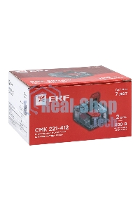 Клемма PROxima СМК 221-412 2 отверстия 0.2-4.0 мм2 (100 шт.)