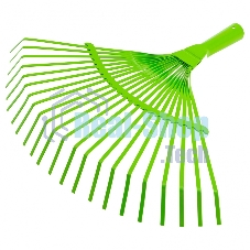 Грабли веерные стальные Palisad, 425 мм, 22 плоских зуба, эмалированные, без черенка