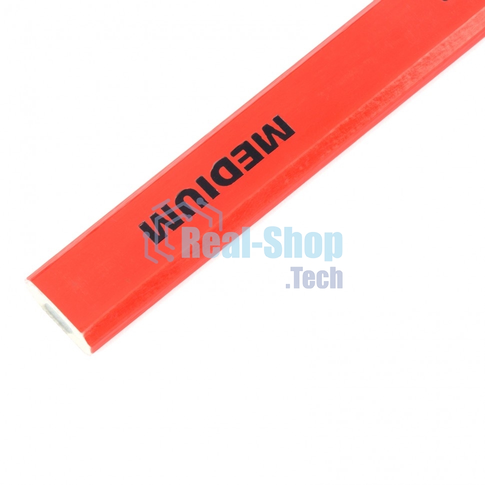 Набор карандашей Matrix малярных прямоугольных с точилкой в тубе, 175мм 10шт