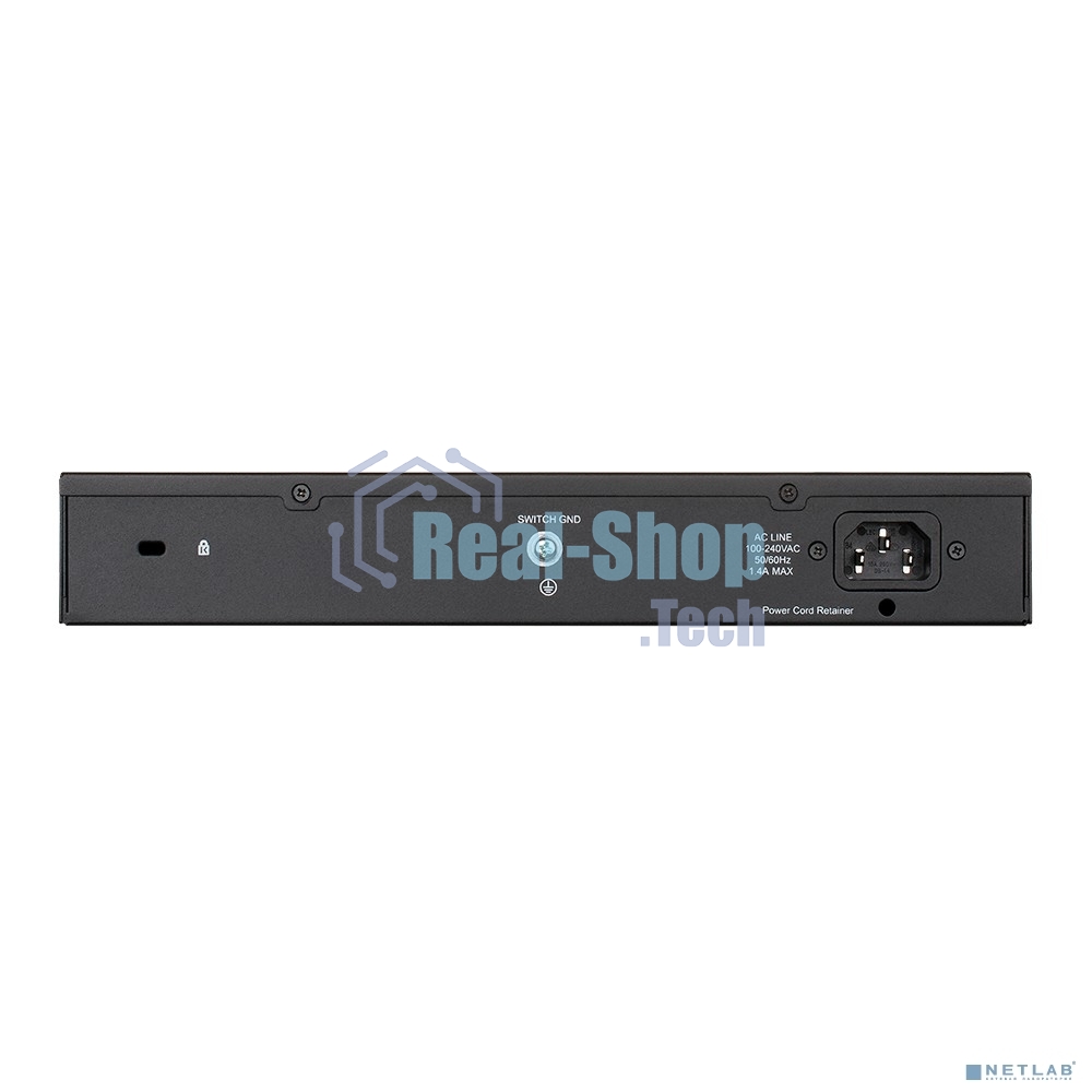 Коммутатор настраиваемый L2 D-Link DGS-1100-24PV2/A3A c 24 портами 10/100/1000Base-T (12 портов РоЕ 802.3af/at, PoE-бюджет 100 Вт)