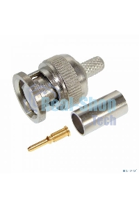 Разъем Rexant штекер BNC RG-6 обжим