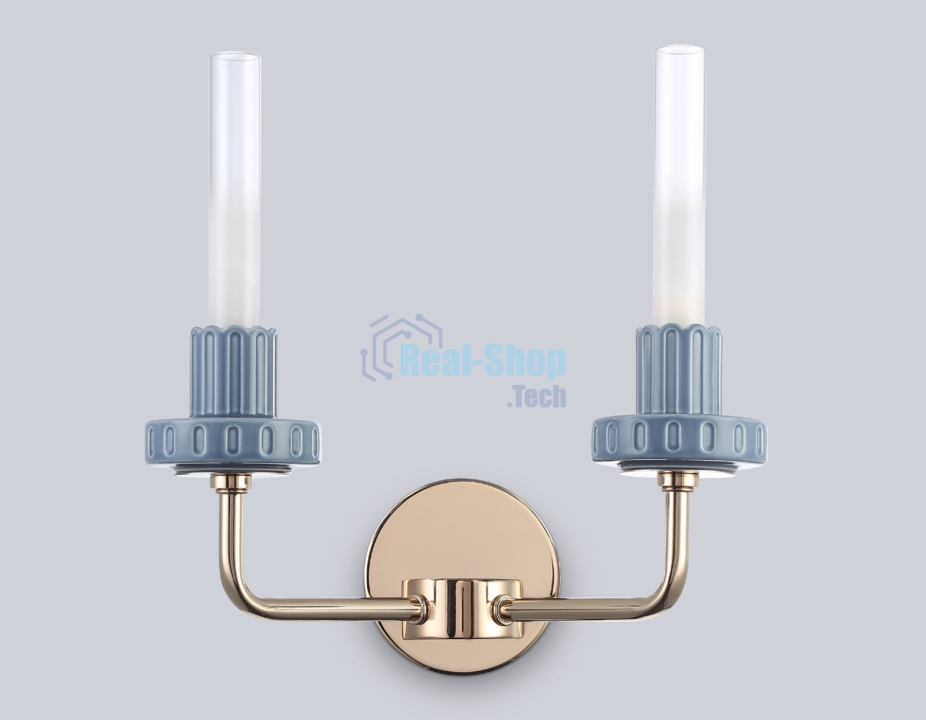 Светильник Ambrella light LH53130/2 GD/WH/GB золото/белый/серо-синий 4W 3000K 290*180*290