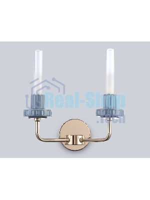 Светильник Ambrella light LH53130/2 GD/WH/GB золото/белый/серо-синий 4W 3000K 290*180*290
