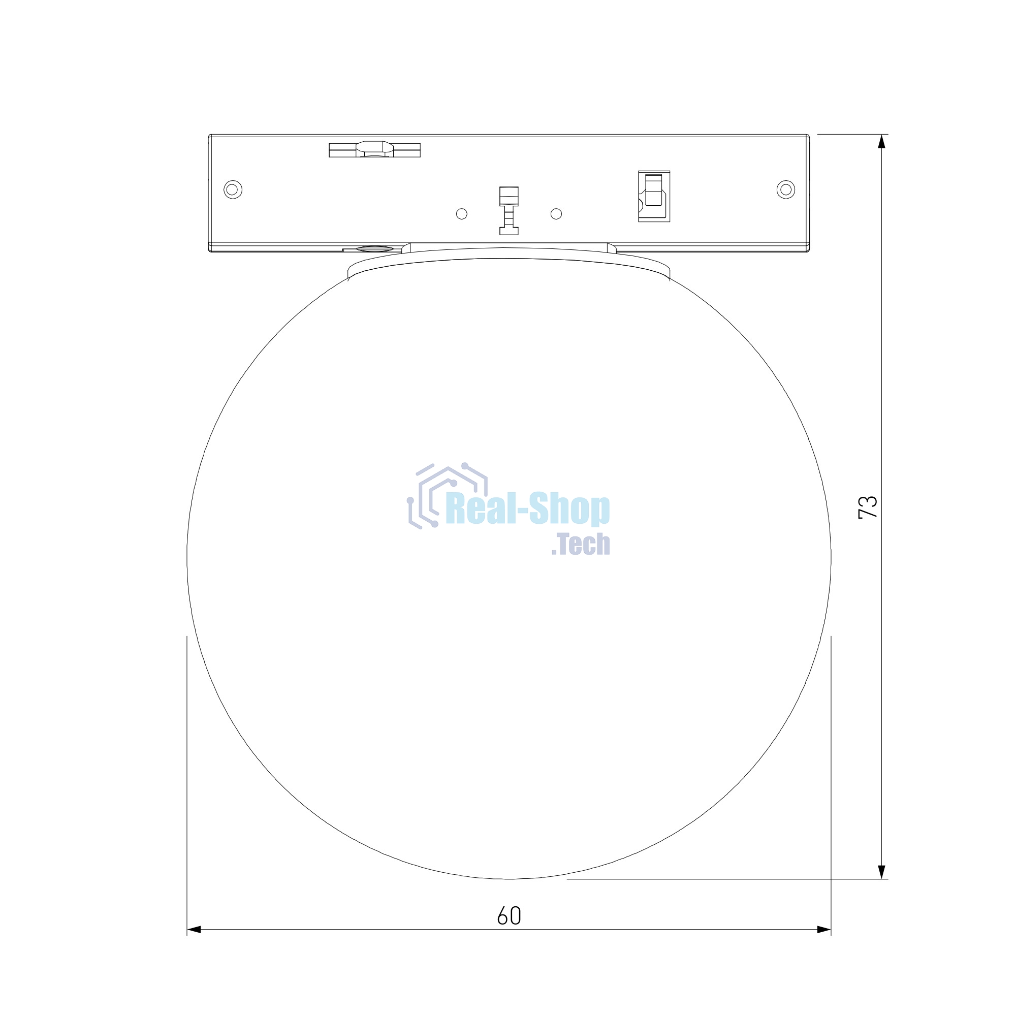 Трековый светильник Mini Magnetic 3W 3000K 85199/01