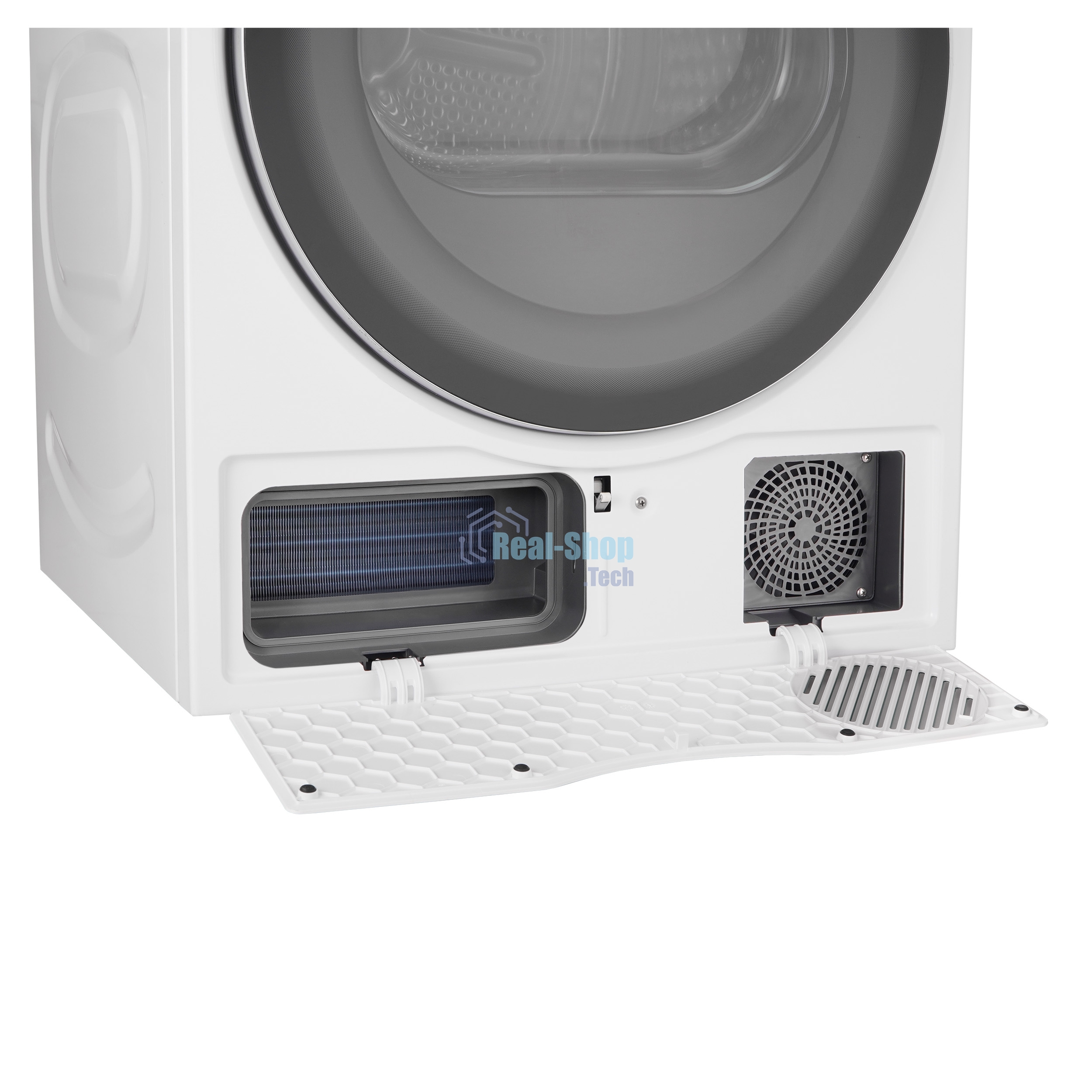 Сушильная машина Korting KD 69IHP10 белый, 10 кг, сушка - конденсационная, программ - 12, 59.5 x 85 x 62.7 см