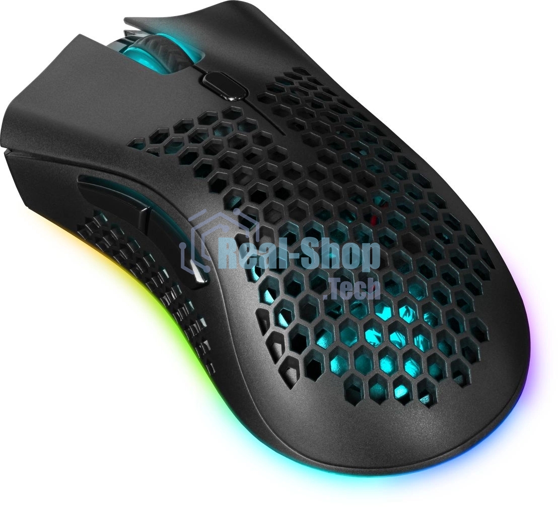 Мышь беспроводная Defender Warlock GM-709L черный, 2400 dpi, радиоканал, USB, кнопки - 8