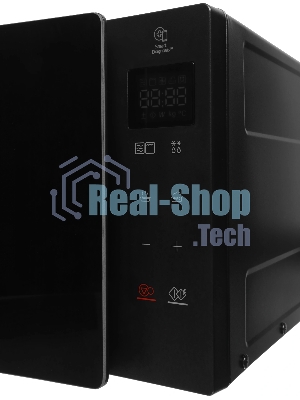 Микроволновая печь LG MH6032GAS черный, 20 л, 700 Вт, переключатели - сенсор