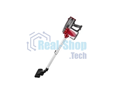 Пылесос вертикальный Centek CT-2561 красный/черный, питание от сети, 150 Вт, уборка сухая, пылесборник 0.5 л