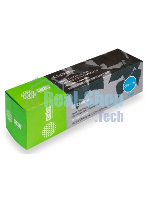 Картридж лазерный Cactus CS-CF401A голубой (1400 стр.) для HP CLJ M252/252N/252DN/252DW/M277n/M277DW