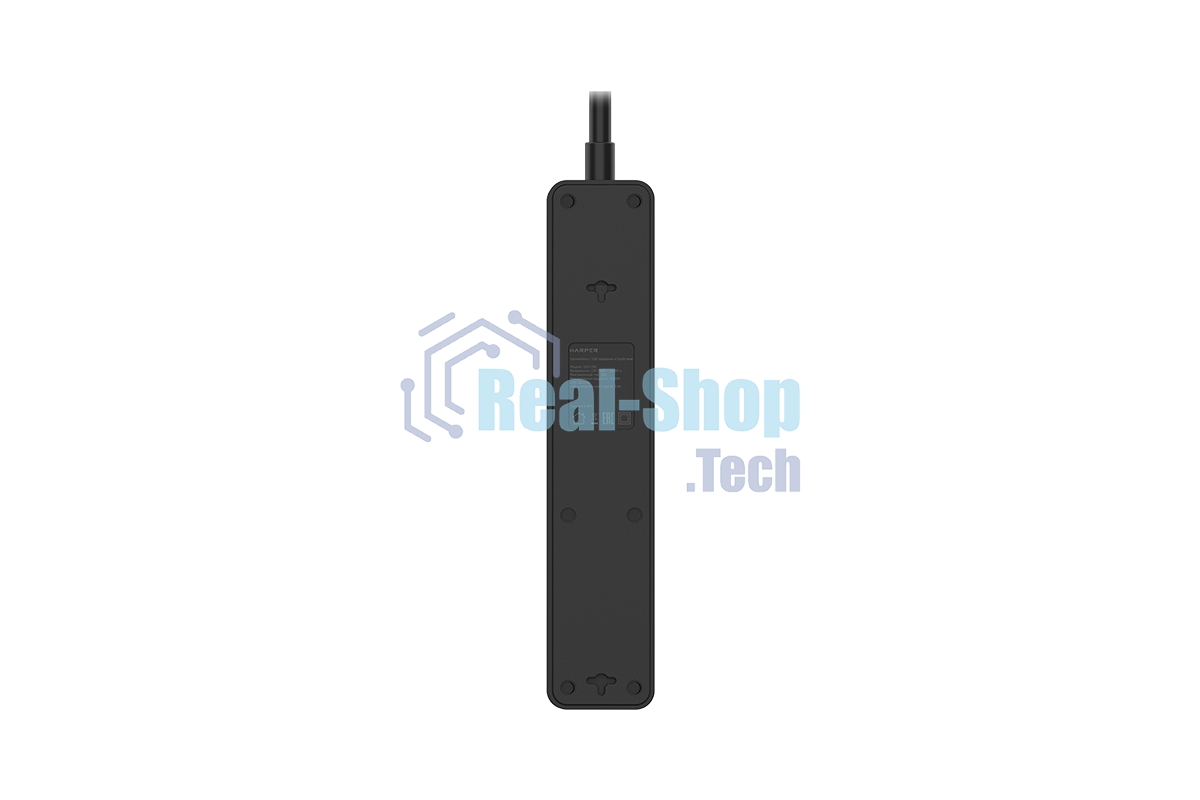 Удлинитель с USB зарядкой Harper UCH-330 White