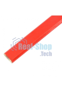 Набор карандашей Matrix малярных прямоугольных с точилкой в тубе, 175мм 10шт