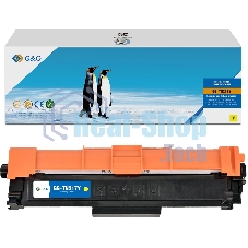 Картридж лазерный G&G, аналог Brother TN-217Y красный 2.3k