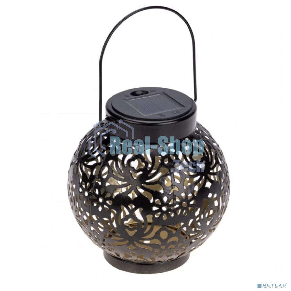 Светильник садовый Rexant Шиле, 3000К, встроенный аккумулятор, солнечная панель, коллекция Стамбул