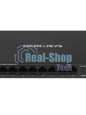 Коммутатор настольный Mercusys MS108GS с 8 гигабитными портами