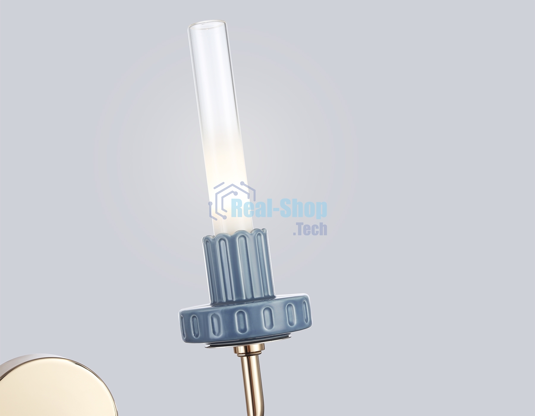 Светильник Ambrella light LH53130/2 GD/WH/GB золото/белый/серо-синий 4W 3000K 290*180*290