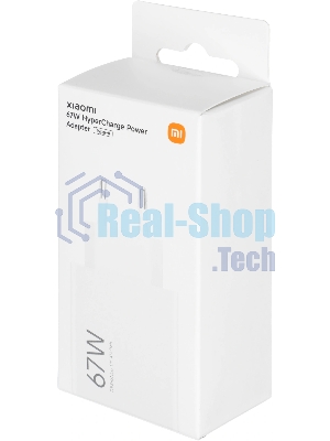 Сетевое зарядное устройство Xiaomi 67W HyperCharge Power Adapter (Type-A) EU 