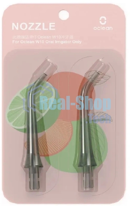 Насадка для ирригатора Oclean W10 N10 (Розовый) (упак.:2шт) Oclean W10