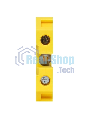 Колодка клеммная JXB-2.5/35 (25а) жел. EKF plc-jxb-2.5/35y