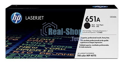 Картридж лазерный HP CE340A 651A черный для LaserJet 700 Color MFP 775 13500 стр.