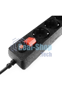 Сетевой фильтр Гарнизон ЕНLB-4 0,5 м 5 розеток черный 