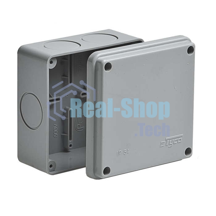 Коробка распр. ОП 100х100х50 IP54 без герм. Рувинил 67049