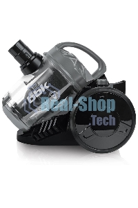 Пылесос BBK BV1503 (черный/темно-серый), 2000Вт, без мешка, объем контейнера для пыли 2,5л, мощность 320 Вт