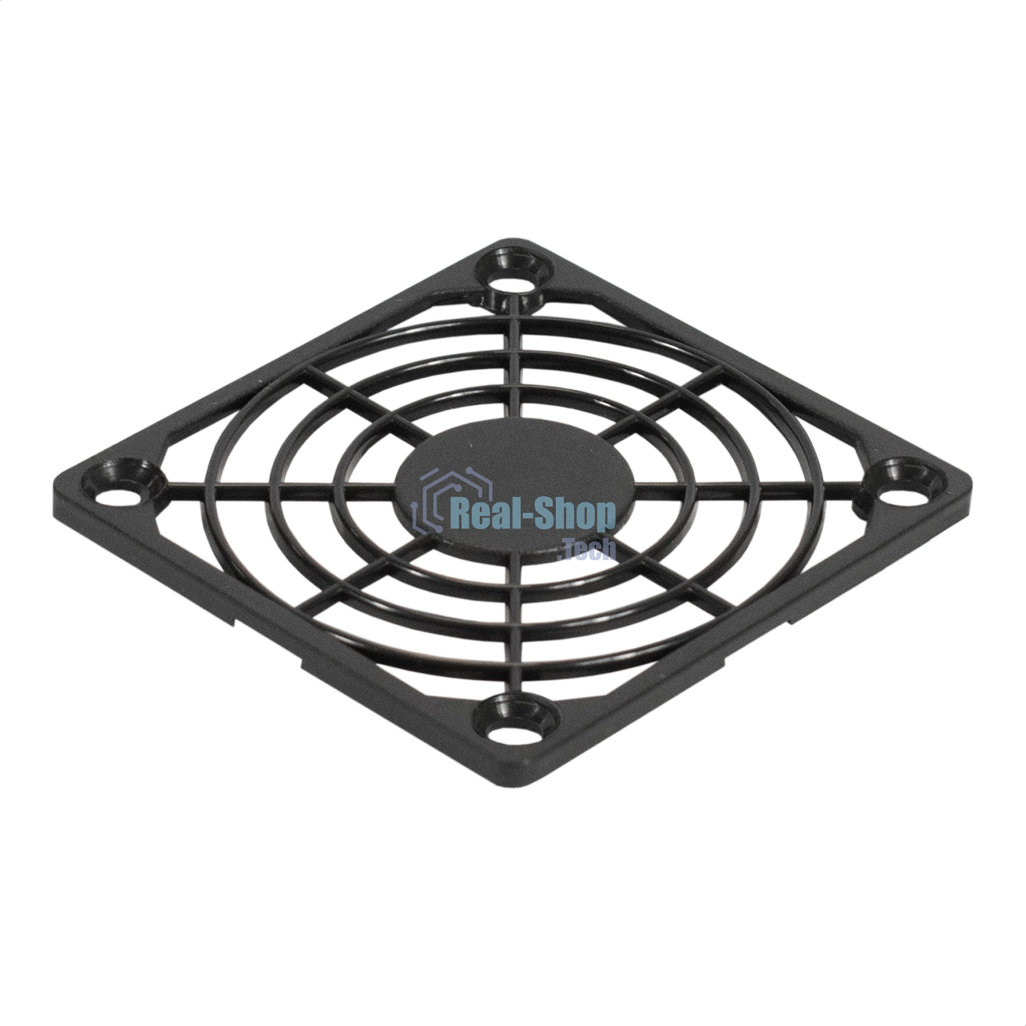 Решетка для вентилятора 60x60 ExeGate EG-060PSB (60x60 мм, пластиковая, квадратная, черная)