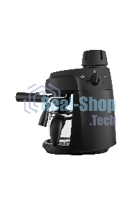 Кофемашина рожковая Maunfeld MF-733BK черный, исп. кофе - молотый, 0.24 л, 870 Вт, 4 бар