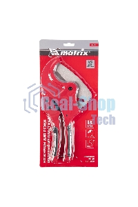 Ножницы Matrix для резки изделий из ПВХ, D до 63 мм, лезвие из нерж. стали, автоматич.