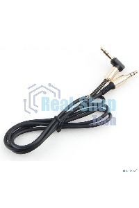 Кабель Cablexpert аудио 90˚ CCAB-02-35MML-1MB. 3.5 Jack (M)/3.5 Jack (M), черный, 1м, блистер