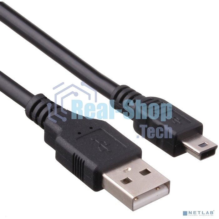 Кабель USB 2.0 ExeGate EX-CC-USB2-AMminiBM5P-3.0 (Am/miniBm 5P, 3м)