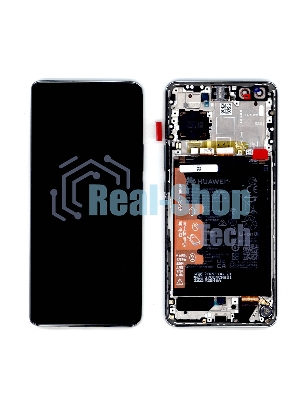 Дисплей для Huawei Nova 10 Pro в сборе с тачскрином, панелью и аккумулятором (02354YMS), белый