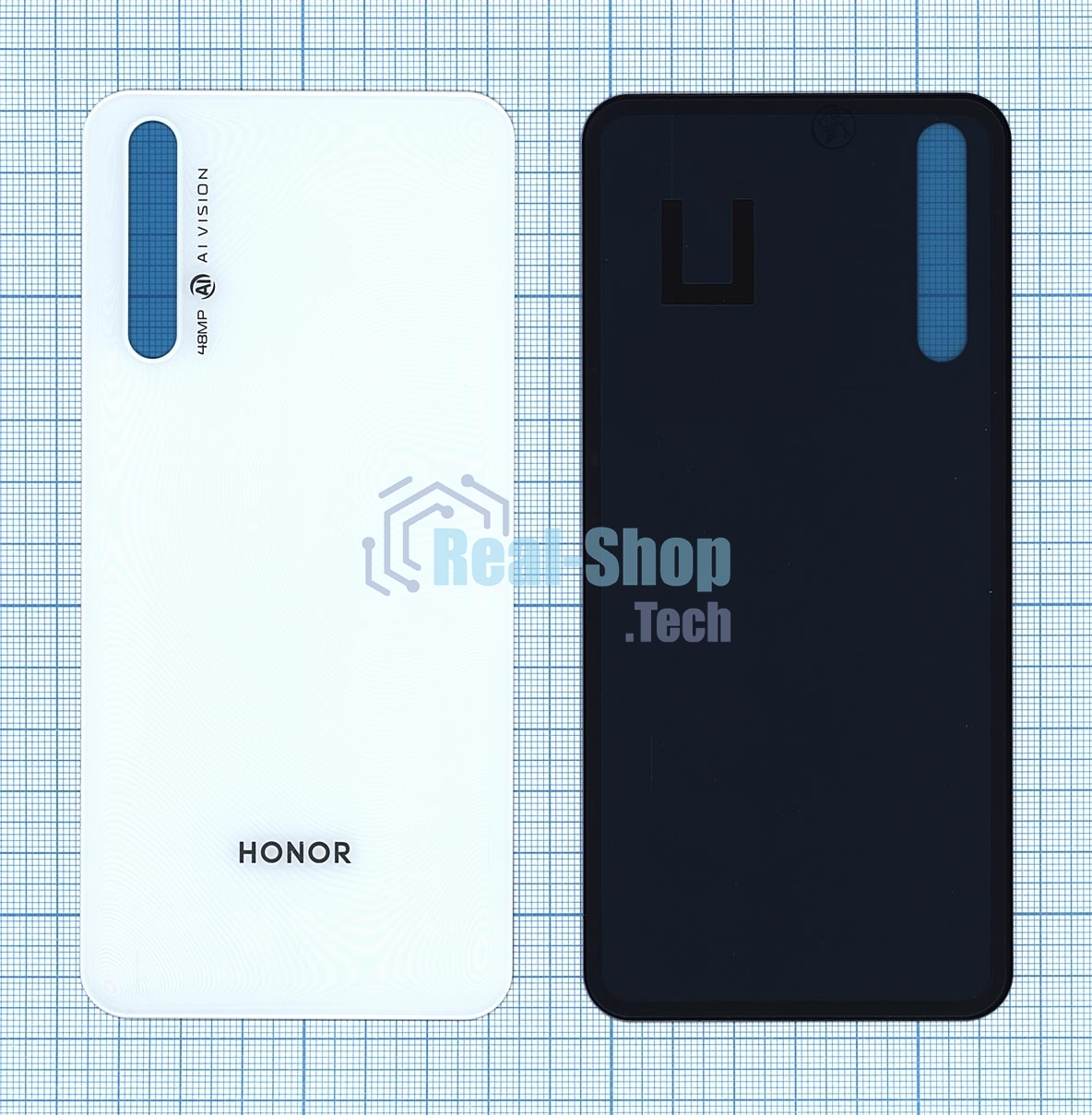 Задняя крышка для Huawei Honor 20S 2020 белый