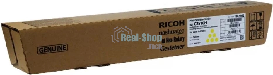 Картридж лазерный тип IM C2510H Ricoh IM C2510 желтый (842562) 18K
