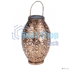 Светильник садовый Rexant Фенер, 3000К, встроенный аккумулятор, солнечная панель, коллекция Стамбул