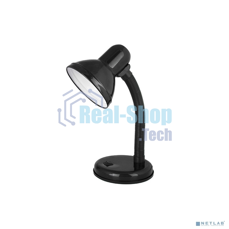 Светильник UF-301 С02 настол. 230В 60Вт черный Ultraflash 12356