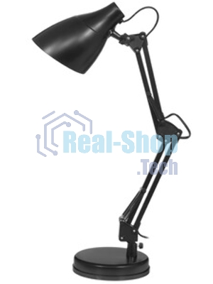 Светильник KD-313 C02 настол. 230В 60Вт E27 черный Camelion 13640