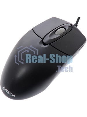 Мышь проводная A4Tech OP-720 черный, 1000 dpi, PS/2, кнопки - 3